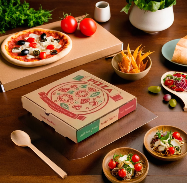 Printed Pizza Packaging Box Printed Pizza Packaging Box